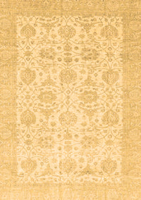 Abstract Brown Modern Rug, abs3821brn