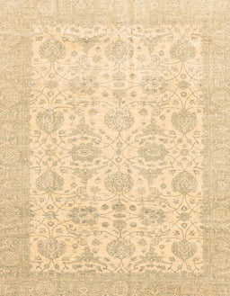 Abstract Brown Gold Modern Rug, abs3821