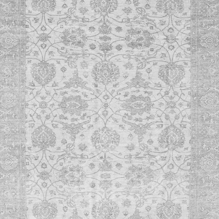 Machine Washable Abstract Gray Modern Rug, wshabs3821gry