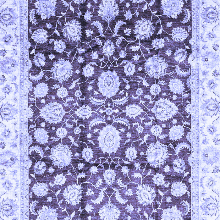 Oriental Blue Traditional Rug, abs3822blu