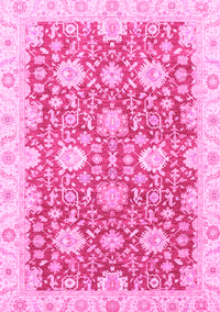 Oriental Pink Traditional Rug, abs3823pnk