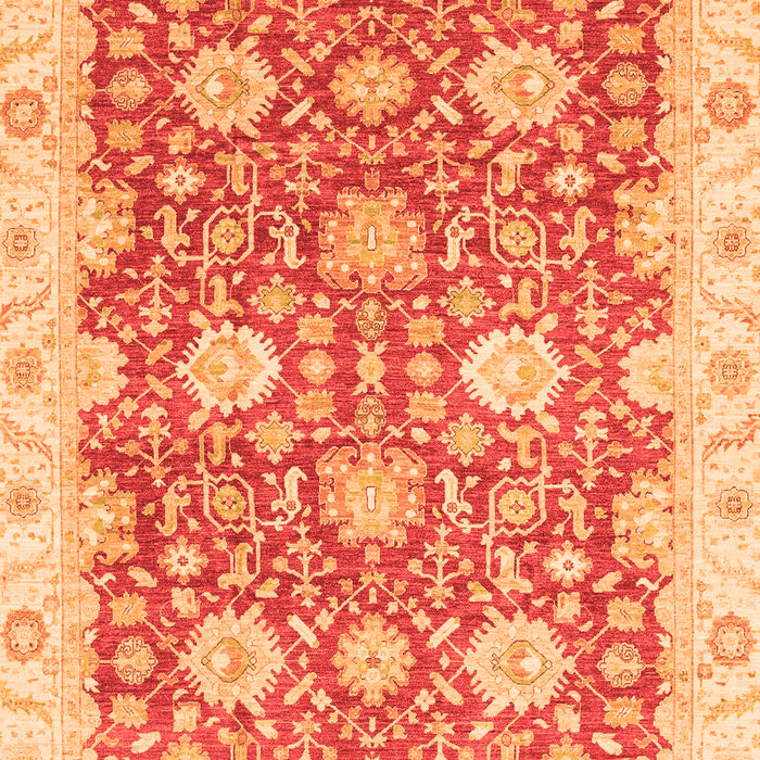 Oriental Orange Traditional Rug, abs3823org