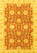 Oriental Yellow Traditional Rug, abs3823yw