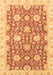 Oriental Brown Traditional Rug, abs3823brn