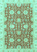 Oriental Turquoise Traditional Rug, abs3823turq