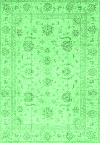 Oriental Emerald Green Traditional Rug, abs3824emgrn