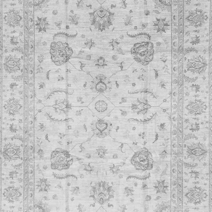 Machine Washable Oriental Gray Traditional Rug, wshabs3824gry