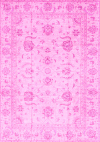 Oriental Pink Traditional Rug, abs3824pnk