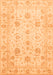 Oriental Orange Traditional Rug, abs3824org