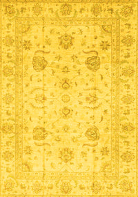 Oriental Yellow Traditional Rug, abs3824yw