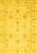 Oriental Yellow Traditional Rug, abs3824yw