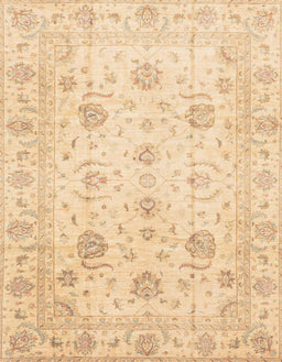 Machine Washable Abstract Brown Gold Rug, wshabs3824