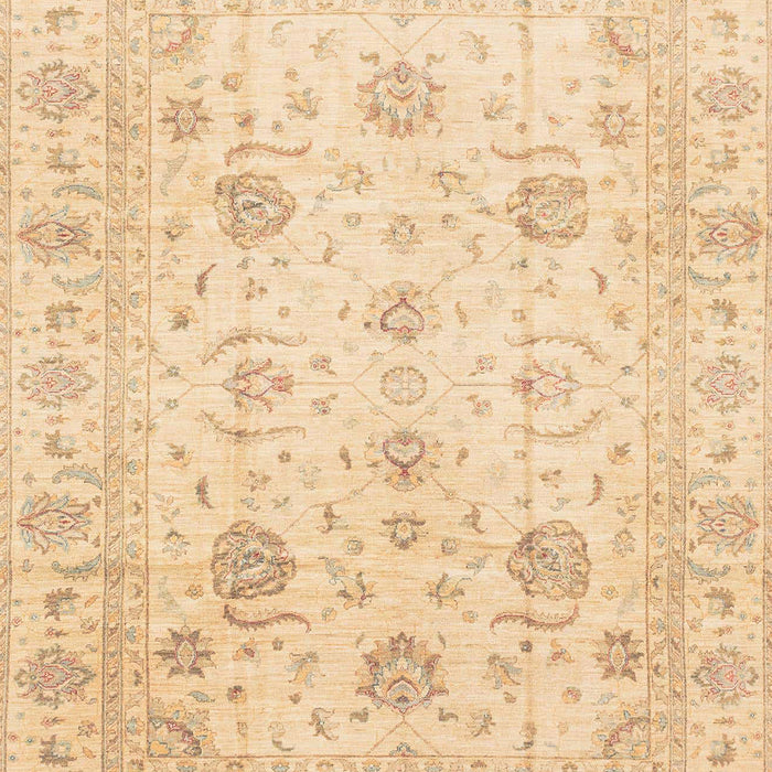 Abstract Brown Gold Oriental Rug, abs3824