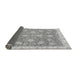 Sideview of Oriental Gray Traditional Rug, abs3825gry