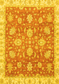 Oriental Yellow Traditional Rug, abs3825yw