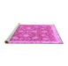 Sideview of Machine Washable Oriental Purple Traditional Area Rugs, wshabs3825pur