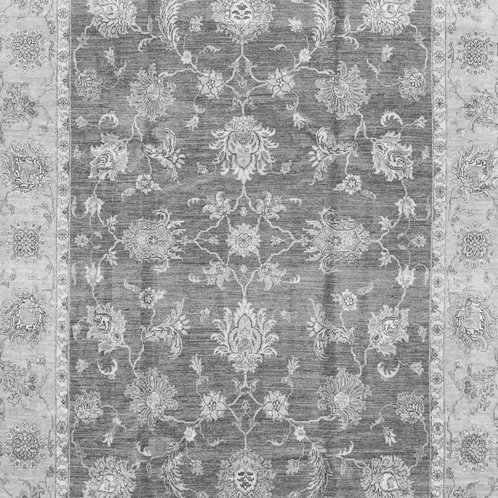 Machine Washable Abstract Gray Modern Rug, wshabs3826gry