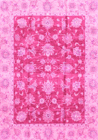 Abstract Pink Modern Rug, abs3826pnk