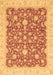 Machine Washable Oriental Brown Traditional Rug, wshabs3827brn