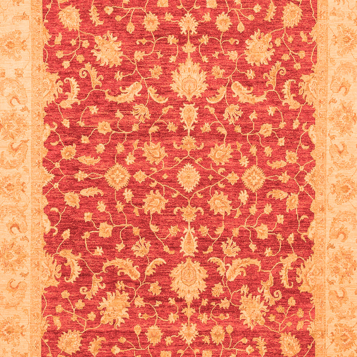 Oriental Orange Traditional Rug, abs3827org