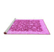 Sideview of Machine Washable Oriental Purple Traditional Area Rugs, wshabs3827pur