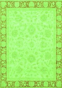 Abstract Green Modern Rug, abs3828grn