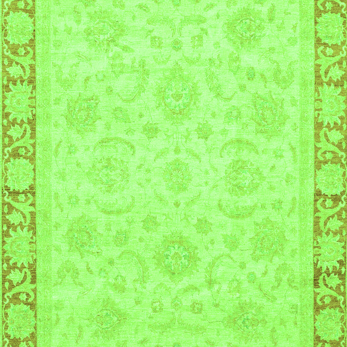 Abstract Green Modern Rug, abs3828grn