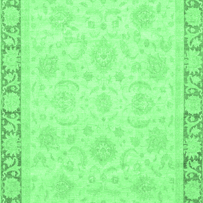 Abstract Emerald Green Modern Rug, abs3828emgrn