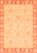 Machine Washable Abstract Orange Modern Area Rugs, wshabs3828org