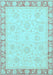 Machine Washable Abstract Light Blue Modern Rug, wshabs3828lblu