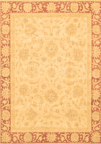 Abstract Brown Modern Rug, abs3828brn