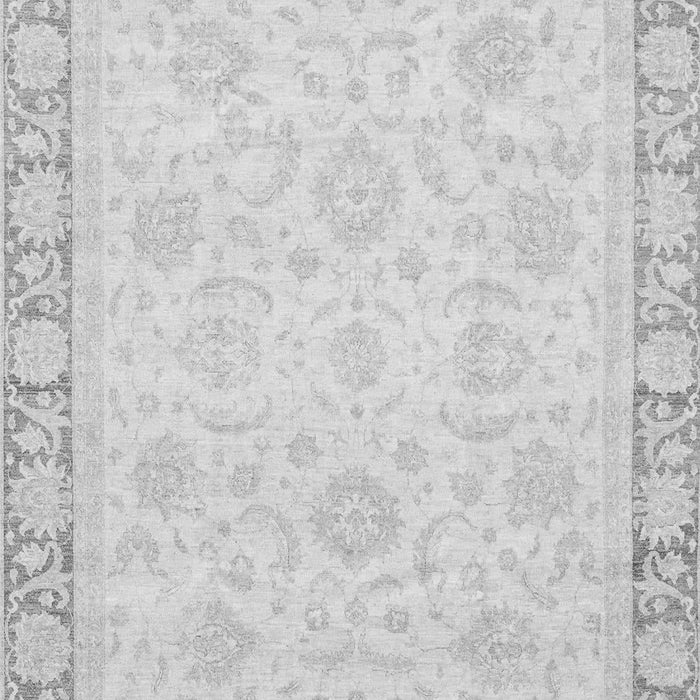 Machine Washable Abstract Gray Modern Rug, wshabs3828gry