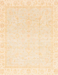 Machine Washable Abstract Brown Gold Rug, wshabs3829