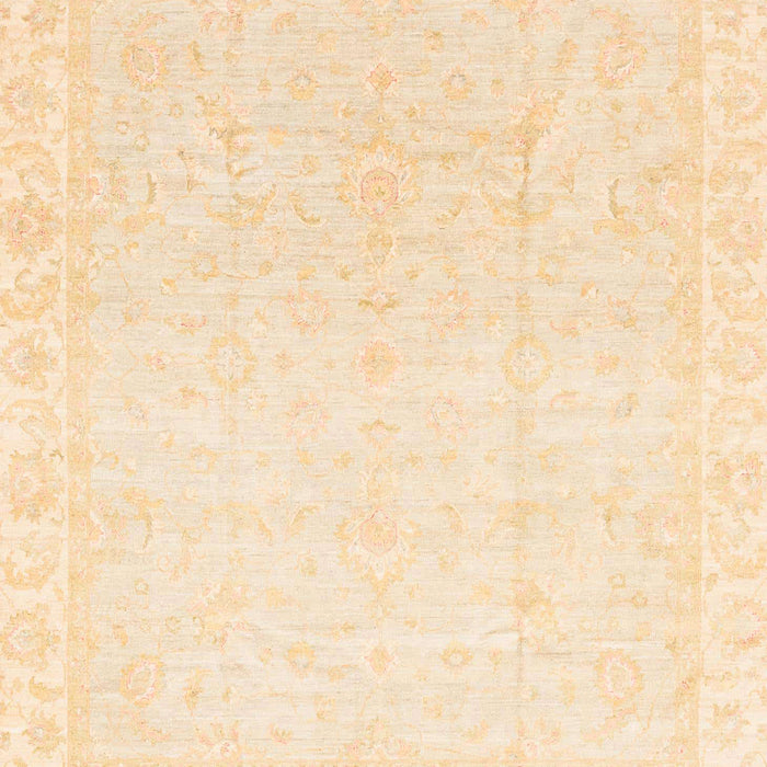 Machine Washable Abstract Brown Gold Rug, wshabs3829