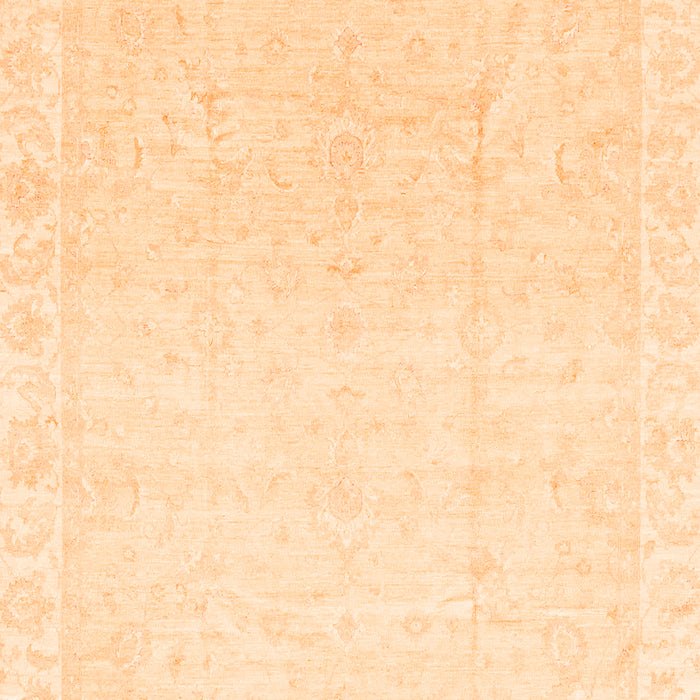 Abstract Orange Modern Rug, abs3829org
