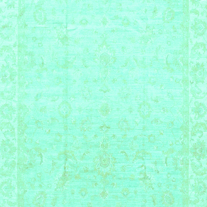 Abstract Turquoise Modern Rug, abs3829turq
