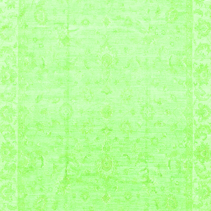 Abstract Green Modern Rug, abs3829grn
