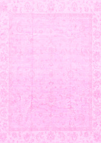 Abstract Pink Modern Rug, abs3829pnk