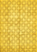 Machine Washable Abstract Yellow Modern Rug, wshabs382yw