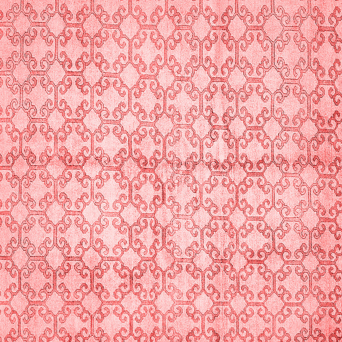 Machine Washable Abstract Red Modern Rug, wshabs382red