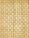 Abstract Yellow Modern Rug, abs382