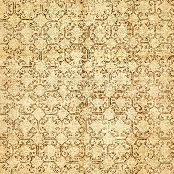 Abstract Yellow Modern Rug, abs382