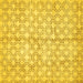 Square Machine Washable Abstract Yellow Modern Rug, wshabs382yw