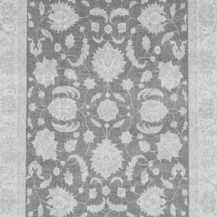 Machine Washable Oriental Gray Traditional Rug, wshabs3830gry