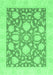 Oriental Emerald Green Traditional Rug, abs3830emgrn