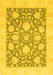 Oriental Yellow Traditional Rug, abs3830yw