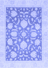 Oriental Blue Traditional Rug, abs3830blu