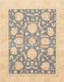 Machine Washable Abstract Camel Brown Rug, wshabs3830