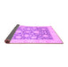 Sideview of Oriental Purple Traditional Rug, abs3830pur