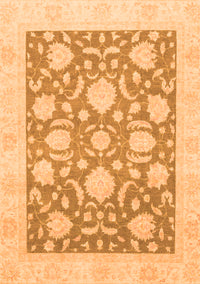 Oriental Orange Traditional Rug, abs3830org